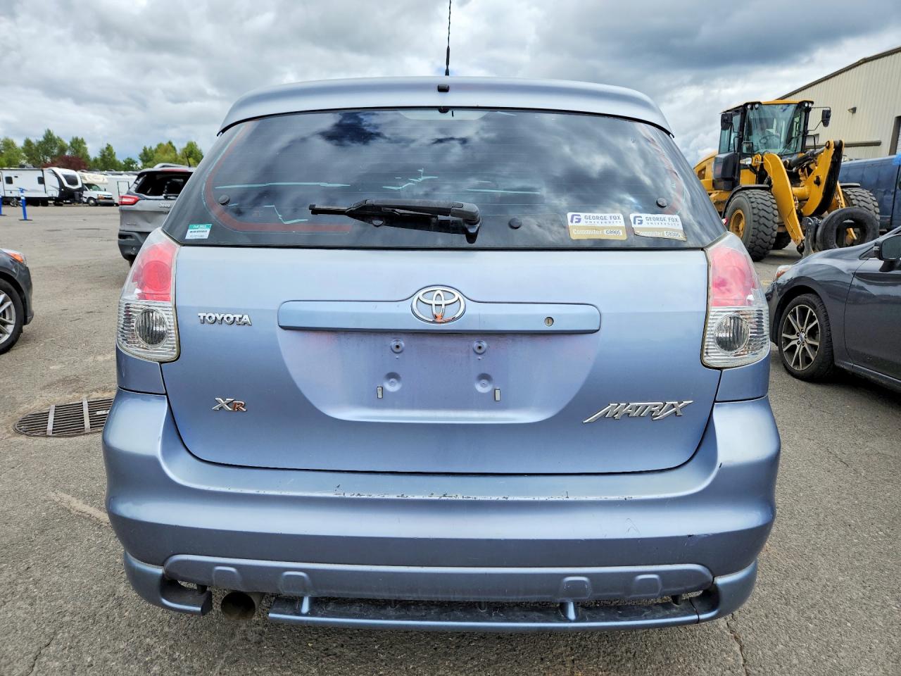 2008 Toyota Corolla Matrix Xr Blue vin: 2T1KR32EX8C687207