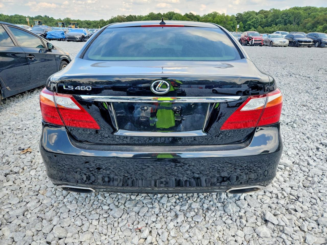 2012 Lexus Ls 460 Black vin: JTHBL5EFXC5111641