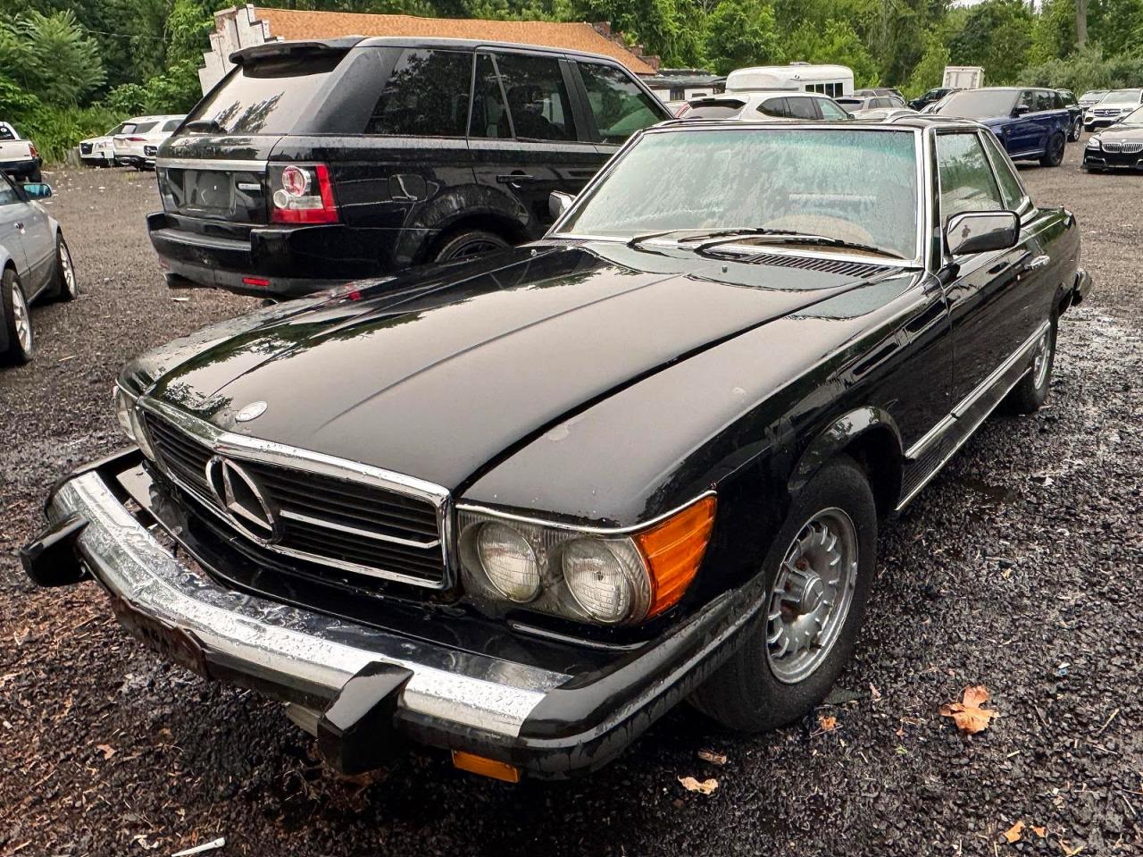 1976 Mercedes-benz 450 Black vin: 10704412030035