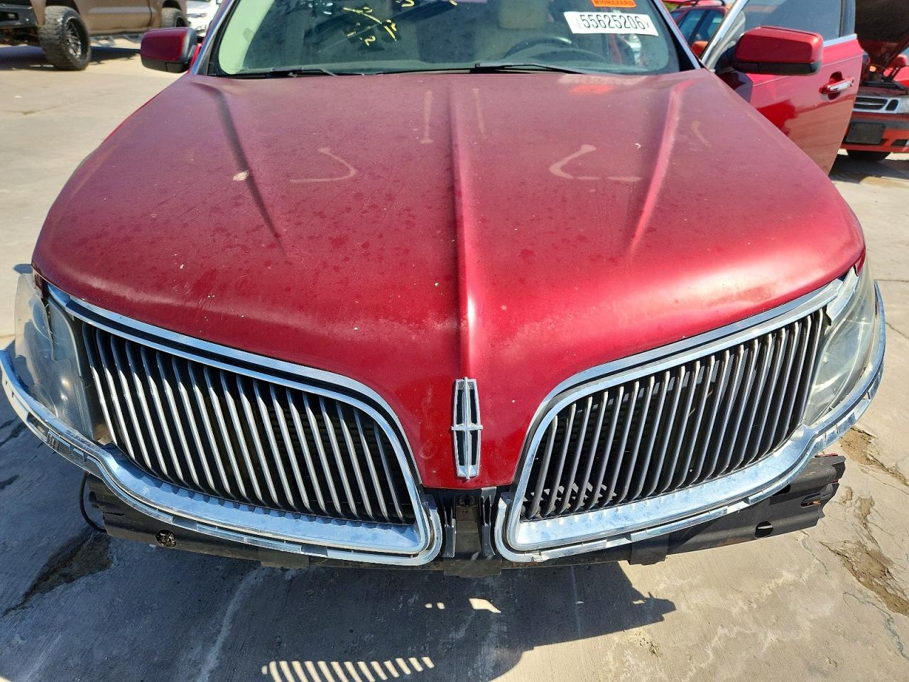 2013 Lincoln Mks Red vin: 1LNHL9DK1DG605373