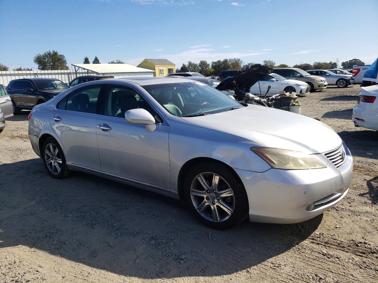 2007 Lexus Es 350 Silver vin: JTHBJ46GX72118880