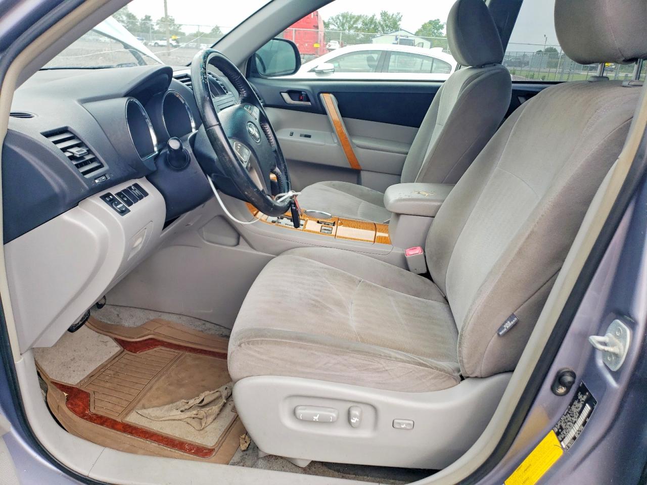 2008 Toyota Highlander Hybrid Серый vin: JTEEW41A482009847