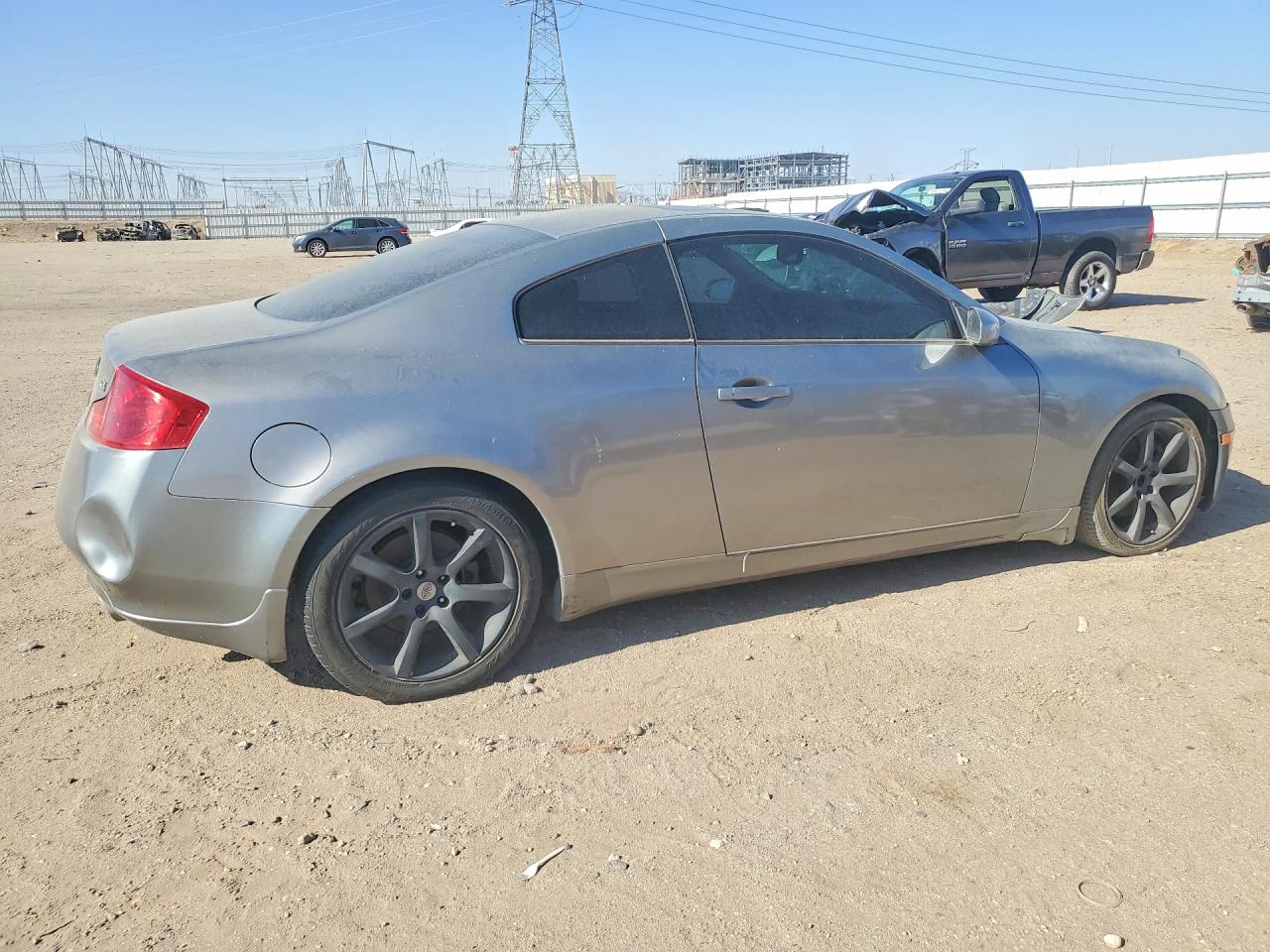2005 Infiniti G35 Base Gray vin: JNKCV54E35M411523
