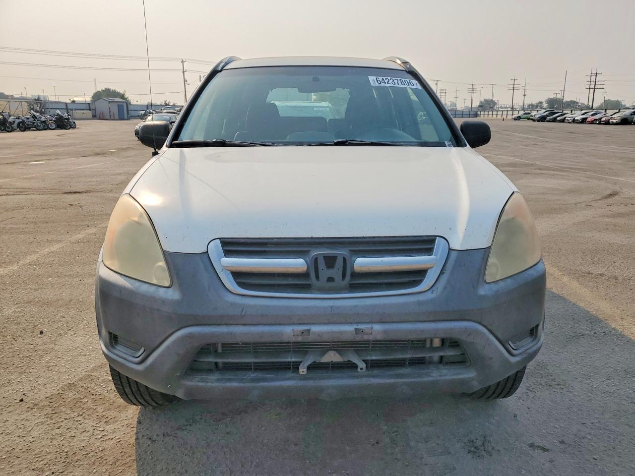 2004 Honda Cr-v Lx White vin: JHLRD68444C014982