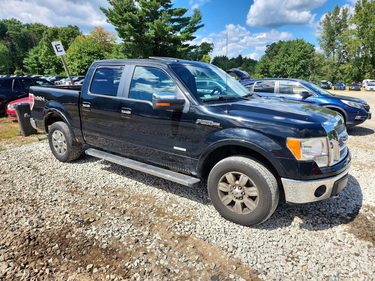 2011 Ford F150 Supercrew Black vin: 1FTFW1ET1BFC42586