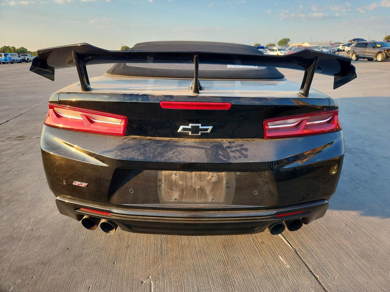 2017 Chevrolet Camaro Ss Black vin: 1G1FH3D73H0103509