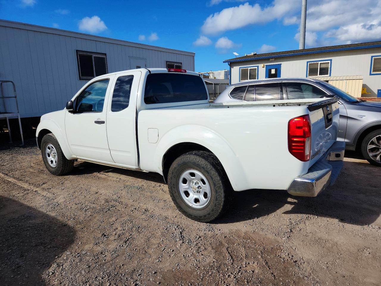 2015 Nissan Frontier S White vin: 1N6BD0CT0FN704209