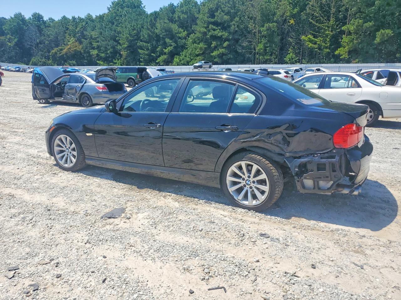 2011 Bmw 328 I Sulev Black vin: WBAPH5G51BNM78209