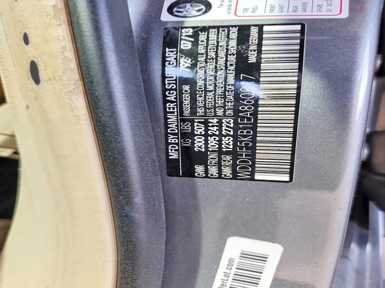 2014 Mercedes-benz E 350 Silver vin: WDDHF5KB1EA860817