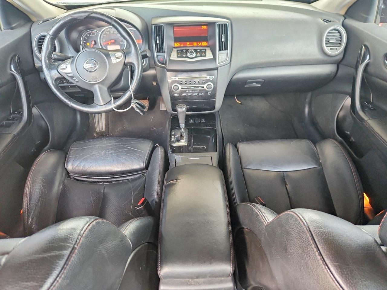 2010 Nissan Maxima 3.5 S Black vin: 1N4AA5APXAC812017