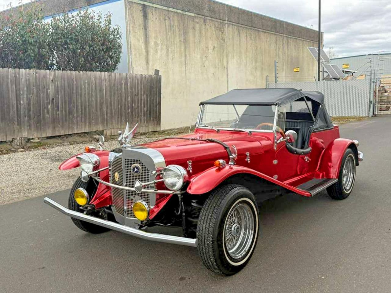 1929 Mercedes-benz Gazel Kit Red vin: WA98217645