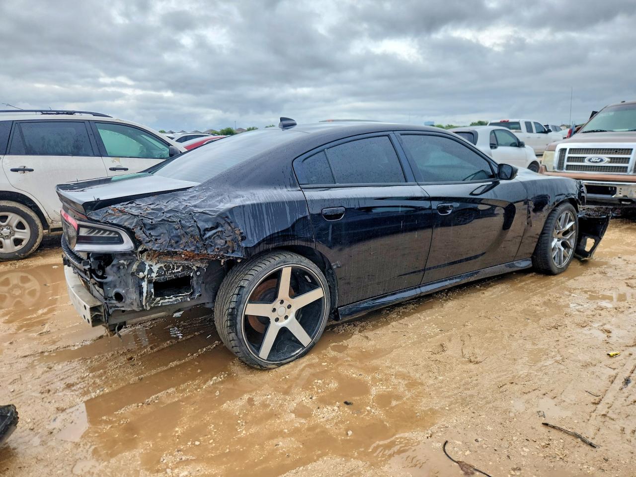 2019 Dodge Charger Scat Pack Black vin: 2C3CDXGJ3KH644667
