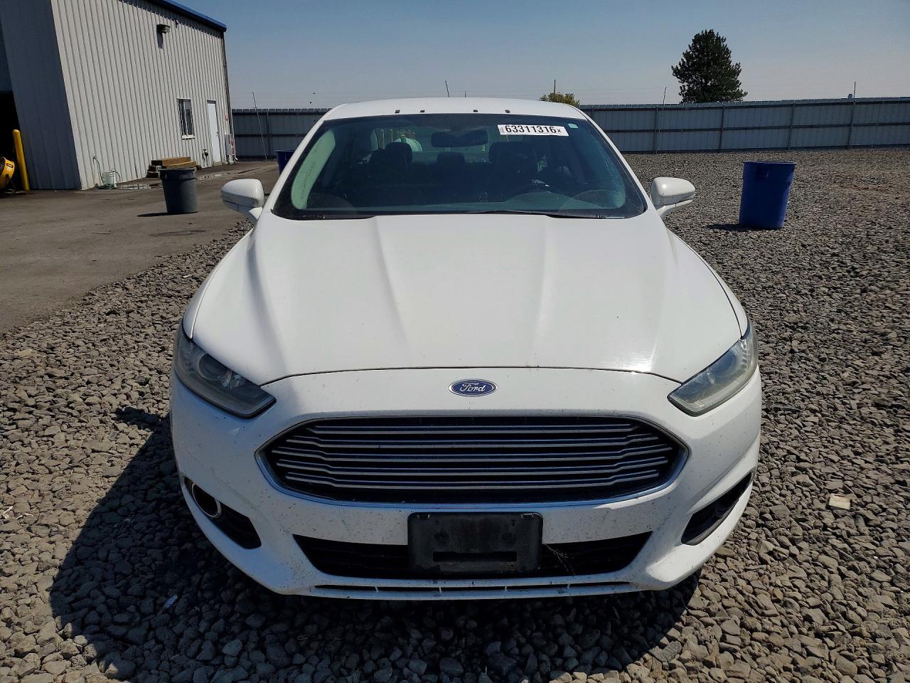 2014 Ford Fusion Se Phev White vin: 3FA6P0PU8ER248072