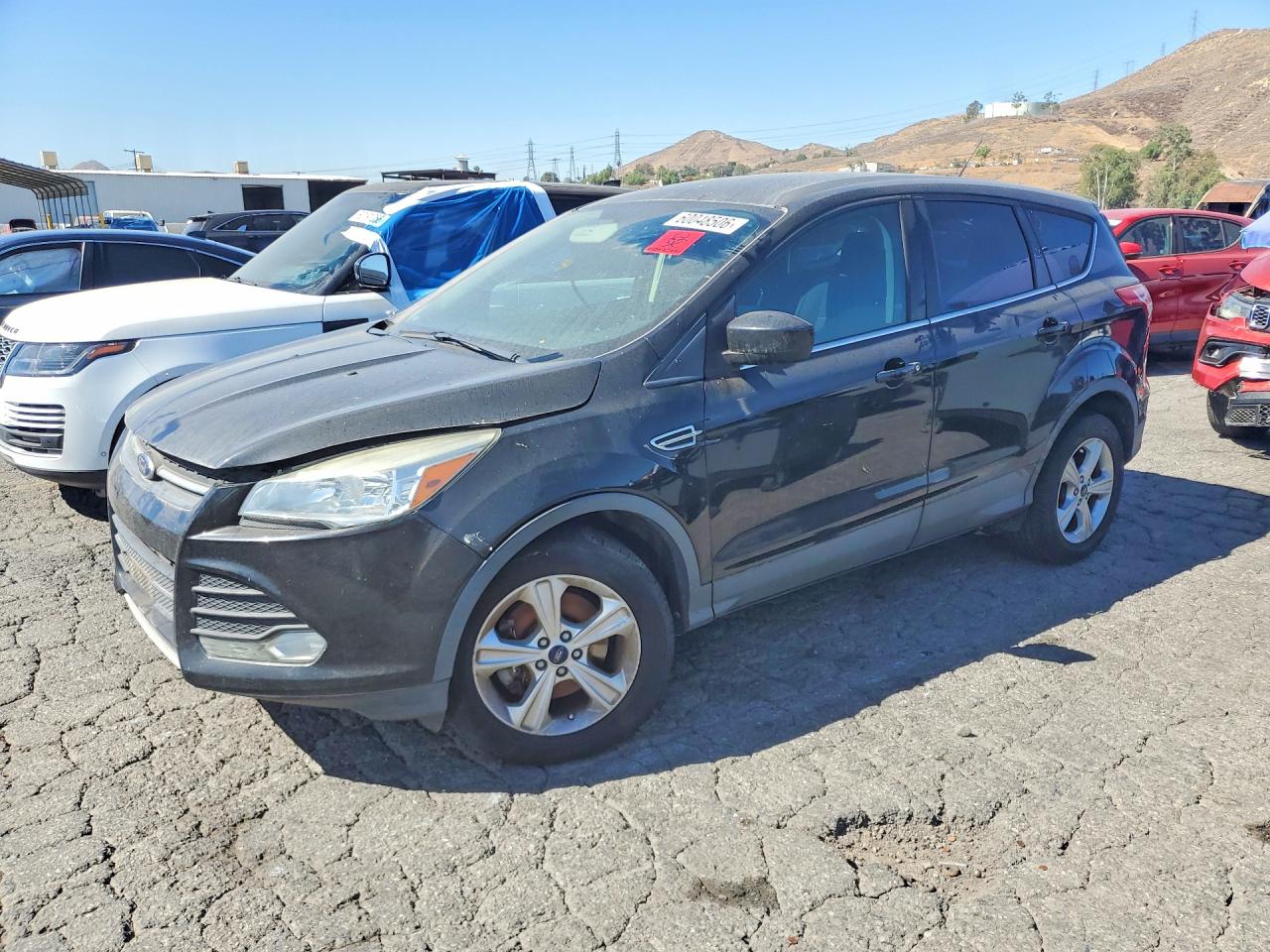 2013 Ford Escape Se Black vin: 1FMCU9GX9DUD76375