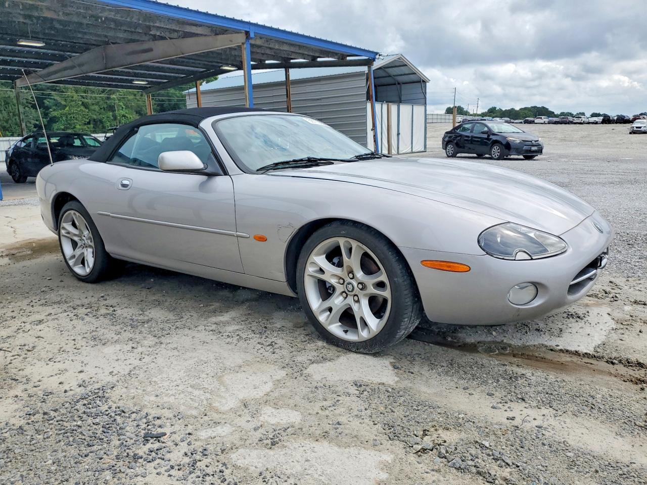 2003 Jaguar Xk8 Серебряный vin: SAJDA42C632A33563