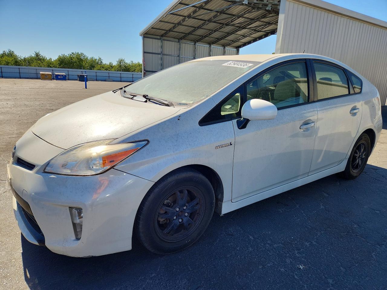 2015 Toyota Prius Two White vin: JTDKN3DU8F0473517