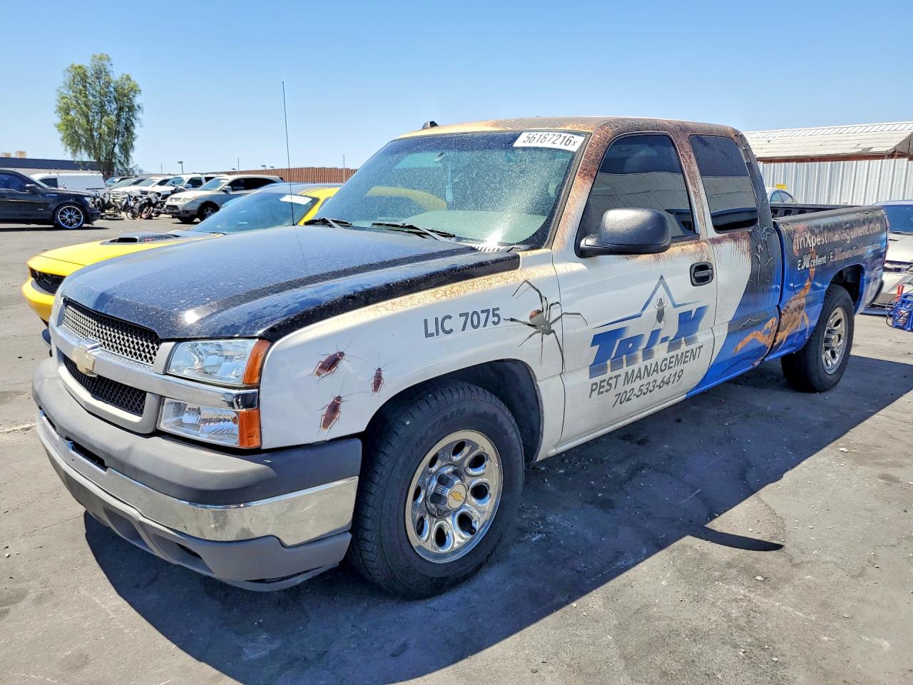2005 Chevrolet Silverado C1500 Two Tone vin: 2GCEC19V051255454