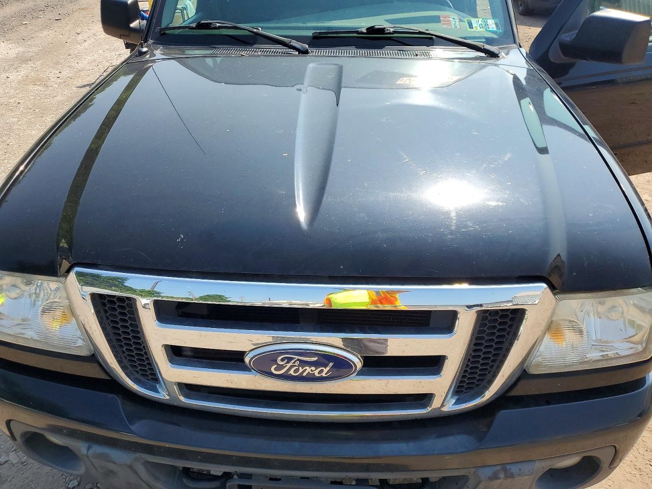 2010 Ford Ranger Super Cab Черный vin: 1FTLR4FEXAPA35098
