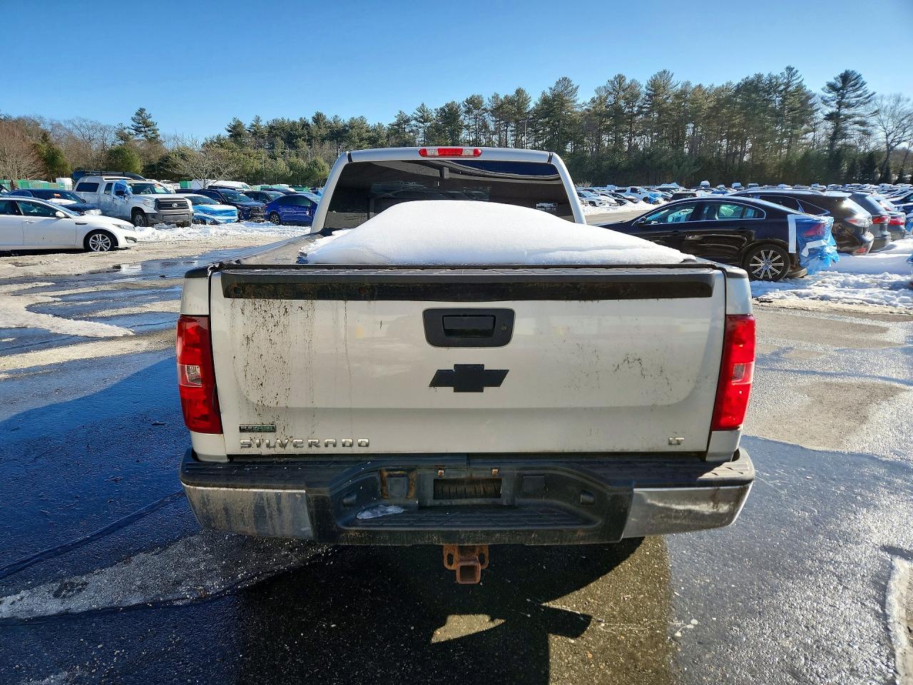 2011 Chevrolet Silverado K1500 Lt Silver vin: 1GCRKSE37BZ192628