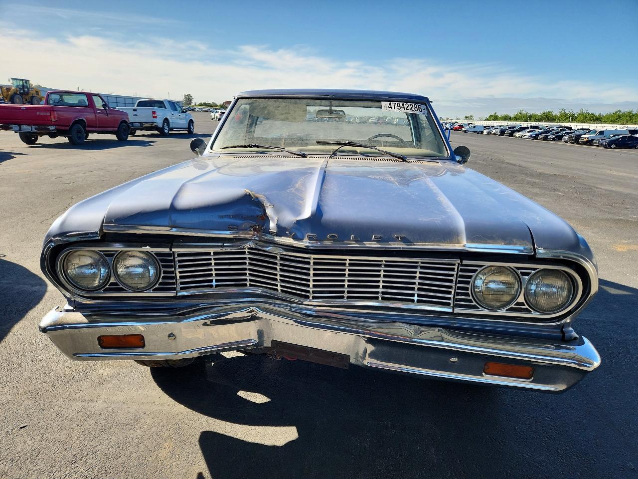 1964 Chev El Camino Blue vin: 45680L140942