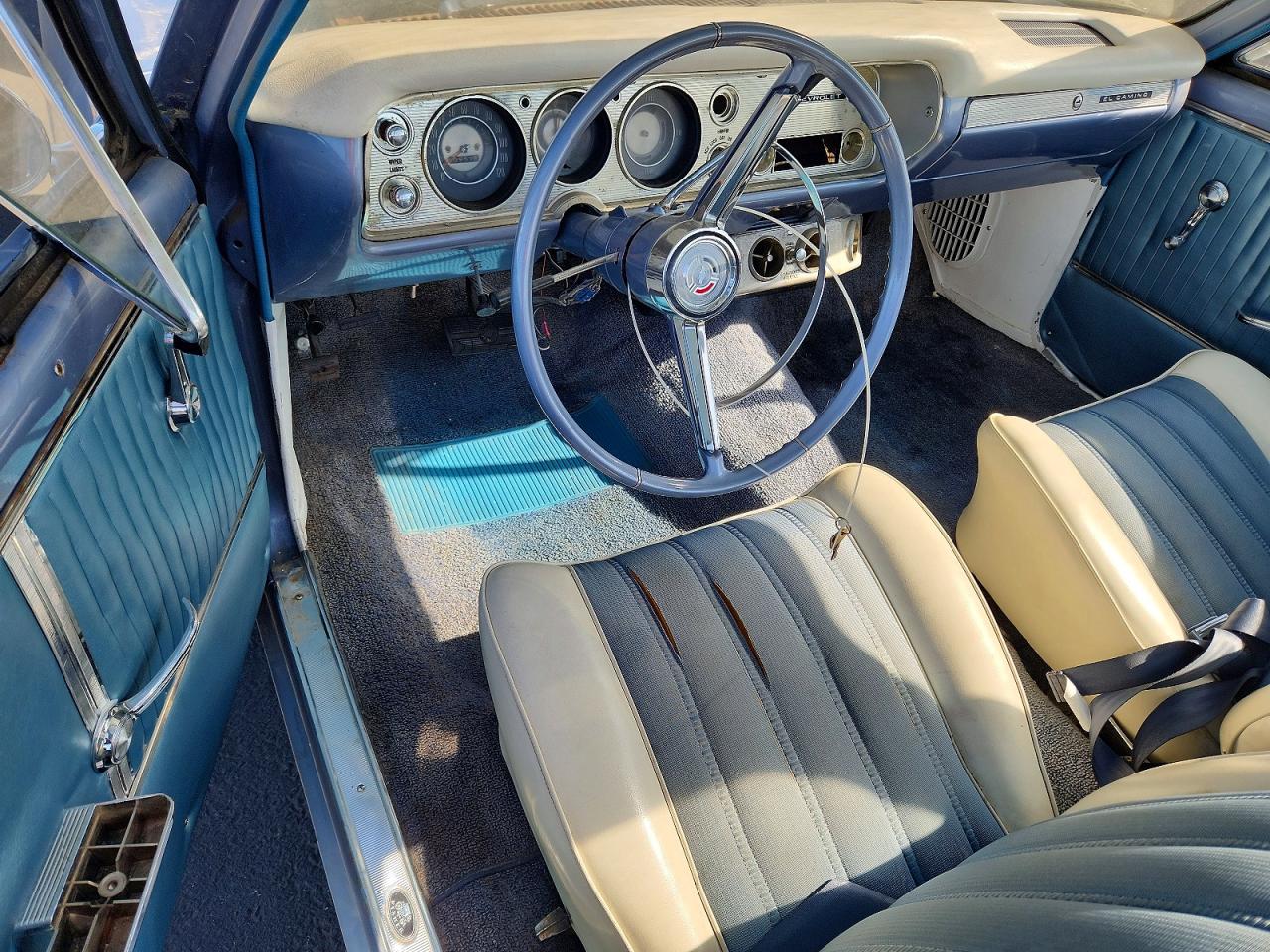 1964 Chev El Camino Blue vin: 45680L140942