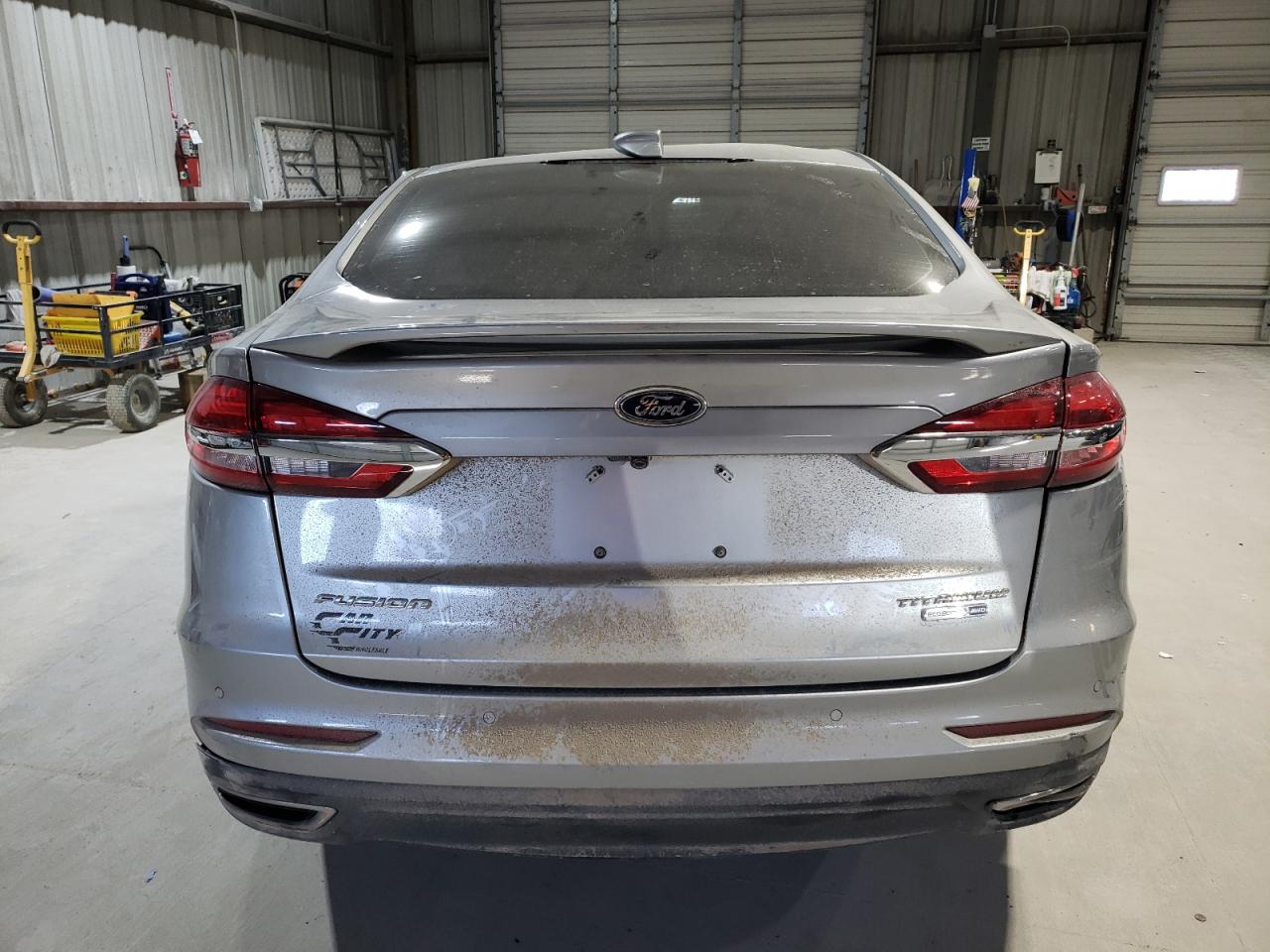 2020 Ford Fusion Titanium Silver vin: 3FA6P0D96LR192808