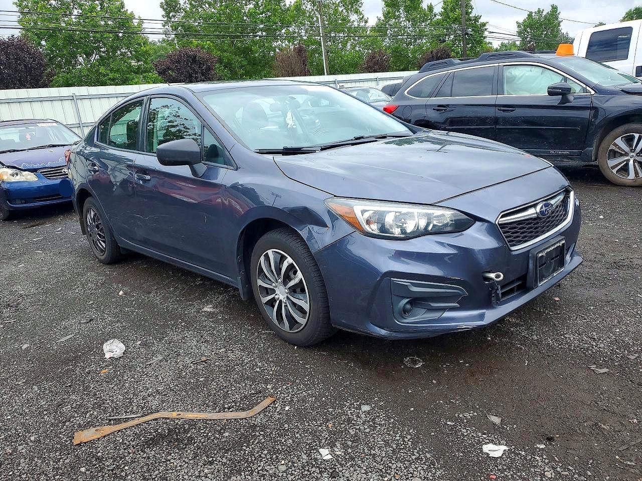 2017 Subaru Impreza Blue vin: 4S3GKAA63H3613144