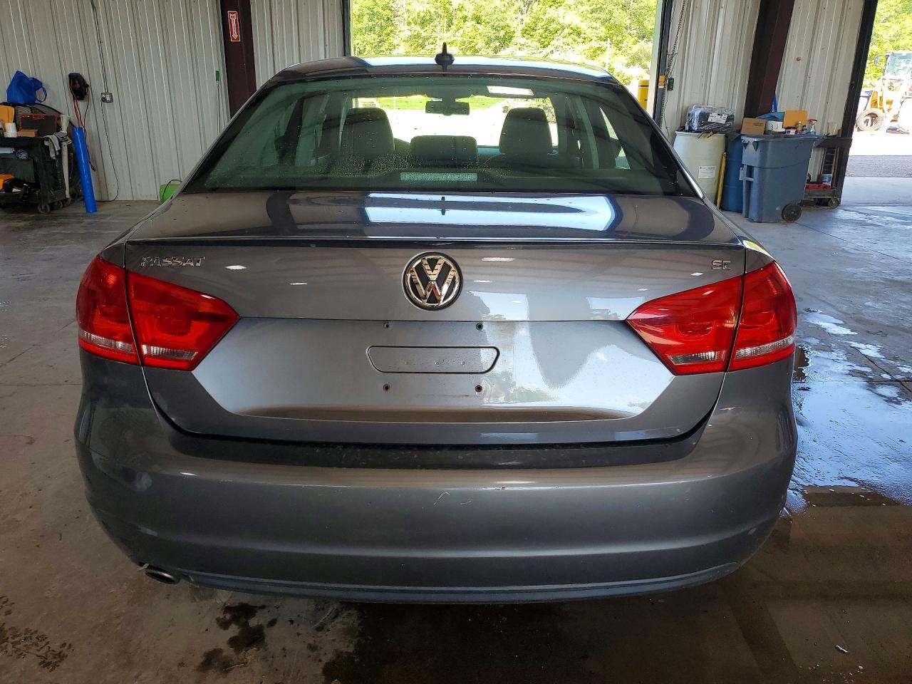 2013 Volkswagen Passat Se Charcoal vin: 1VWBP7A34DC040413