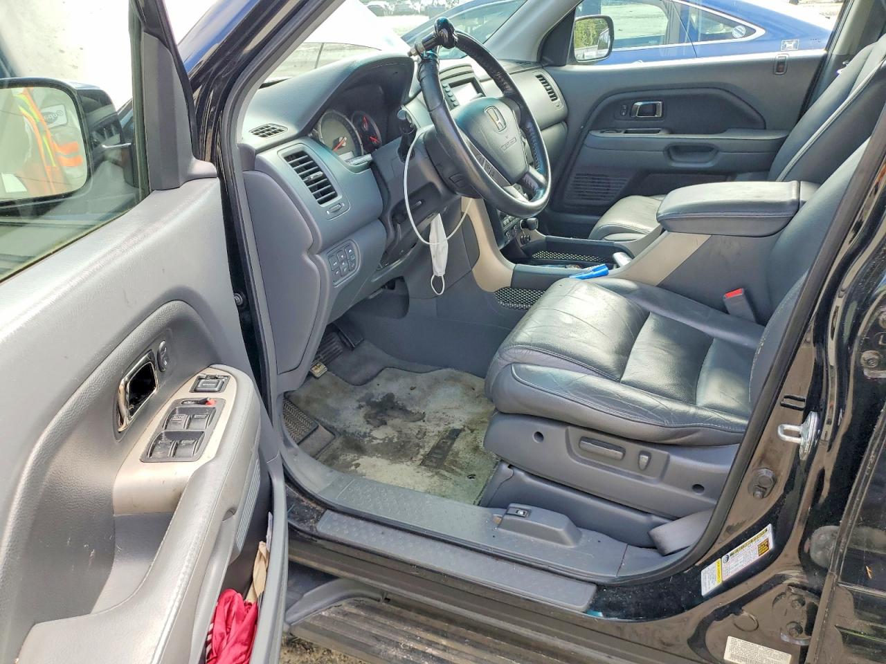 2008 Honda Pilot Exl Black vin: 5FNYF28758B023446