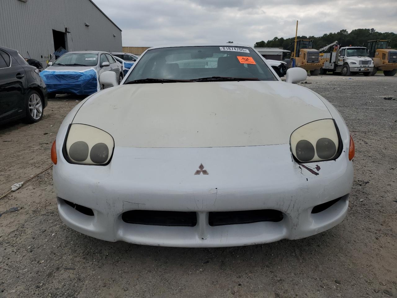 1998 Mitsubishi 3000 Gt White vin: JA3AM44H0WY003375