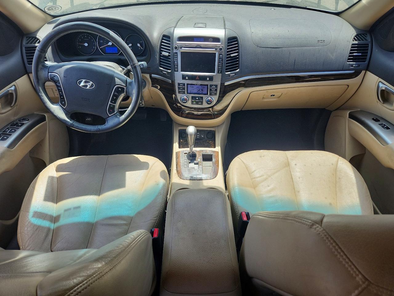 2010 Hyundai Santa Fe Limited Black vin: 5NMSKDAG6AH387550