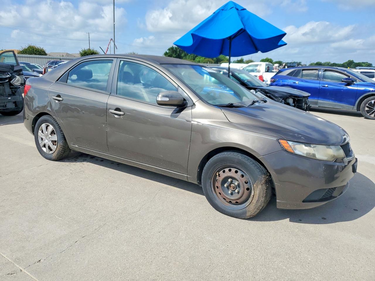 2010 Kia Forte Ex Charcoal vin: KNAFU4A20A5865476