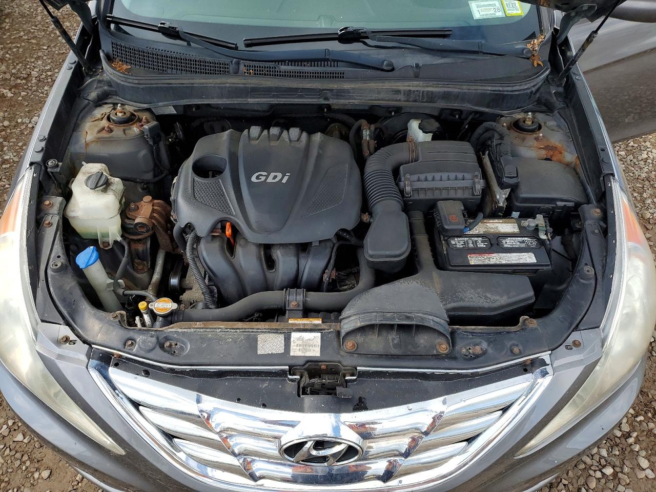 2012 Hyundai Sonata Se Gray vin: 5NPEC4AC3CH386188