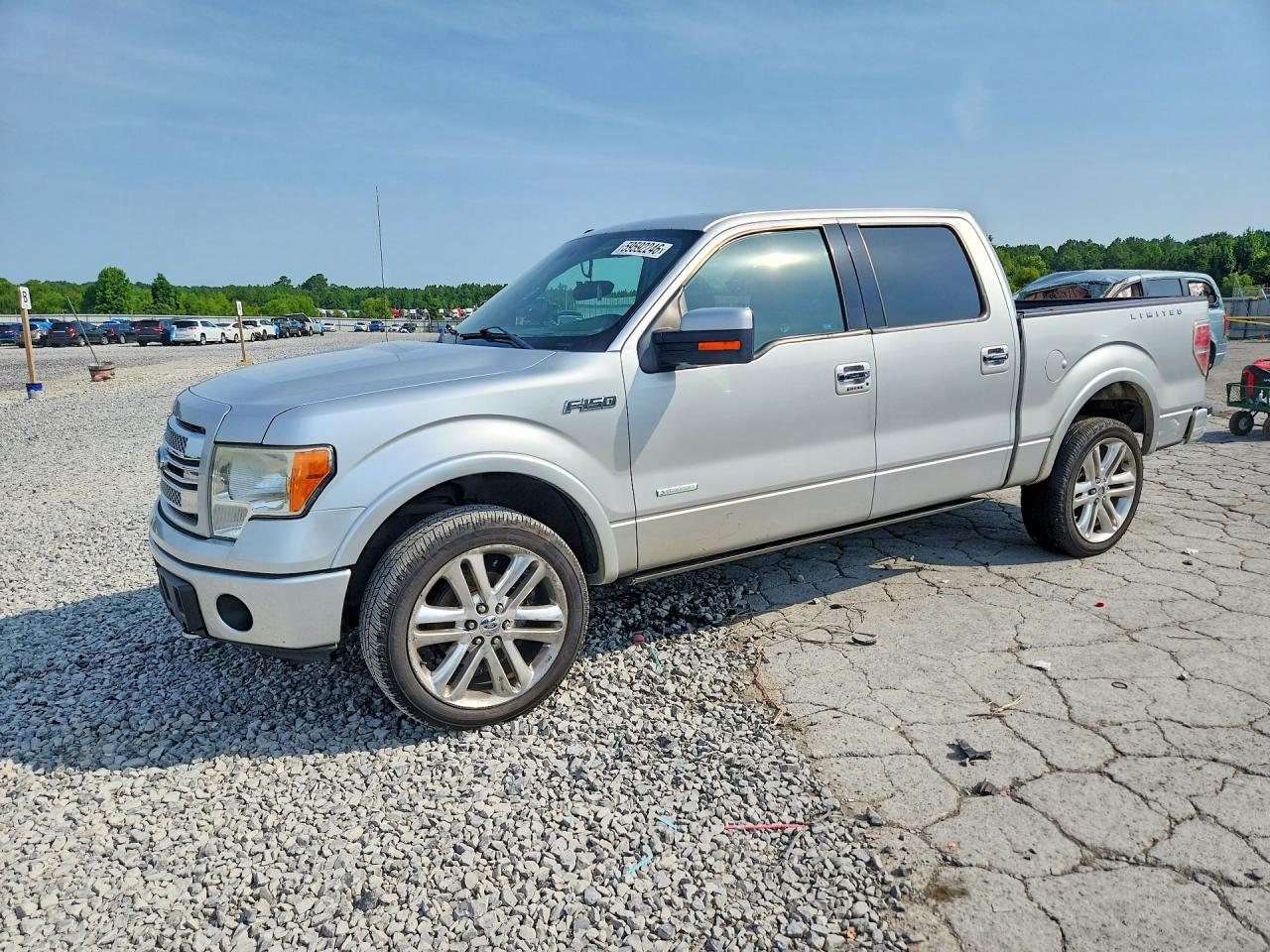 2014 Ford F150 Supercrew Silver vin: 1FTFW1ET0EFA13739