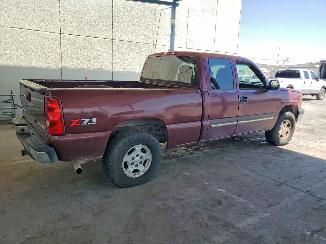 2003 Chevrolet Silverado K1500 Maroon vin: 1GCEK19T73E325450