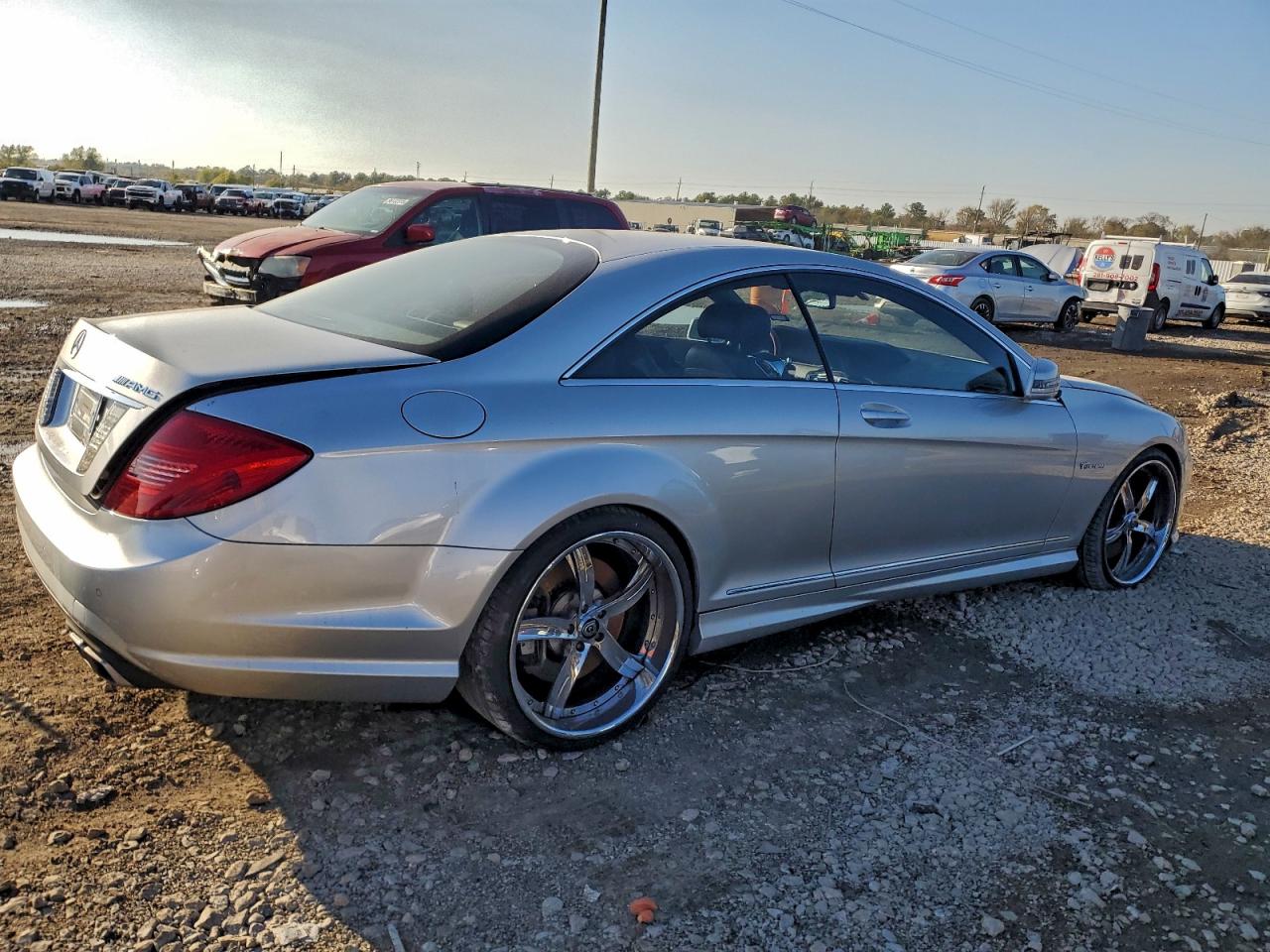 2011 Mercedes-benz Cl 63 Amg Silver vin: WDDEJ7EB5BA027011