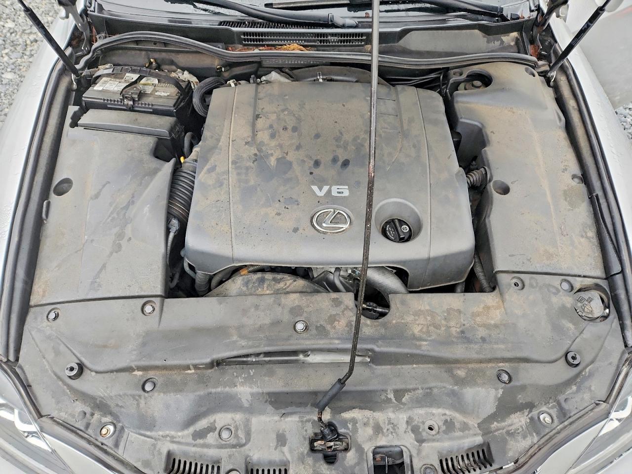 2008 Lexus Is 250 Silver vin: JTHBK262685076407