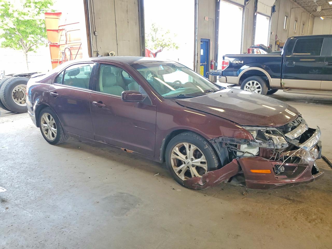 2012 Ford Fusion Se Maroon vin: 3FAHP0HA7CR144229