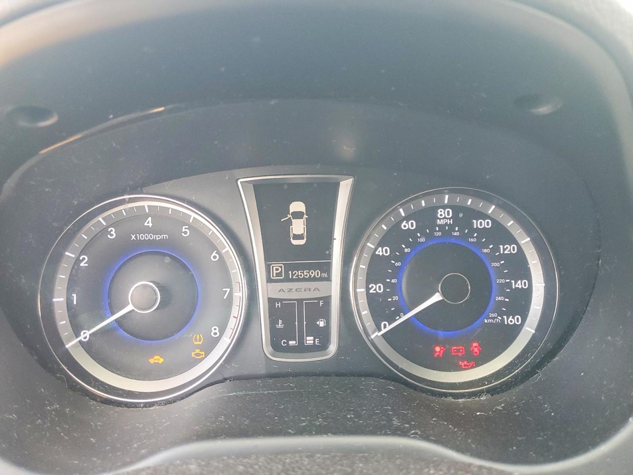 2013 Hyundai Azera Base Blue vin: KMHFG4JG1DA261402