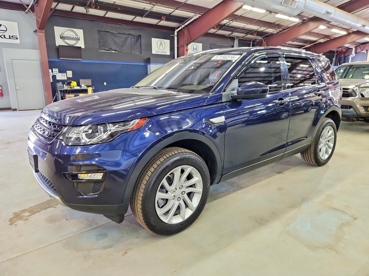 2017 Land Rover Discovery Sport Hse Синий vin: SALCR2BG5HH654362