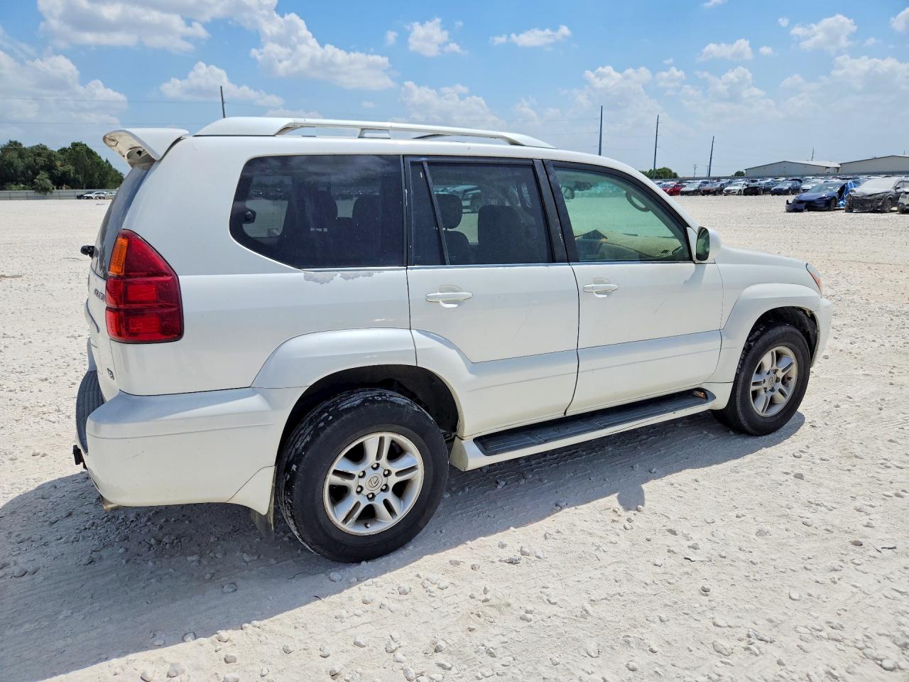2006 Lexus Gx 470 White vin: JTJBT20X260122891