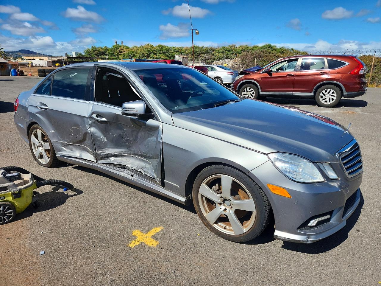 2011 Mercedes-benz E 350 Silver vin: WDDHF5GB2BA263972