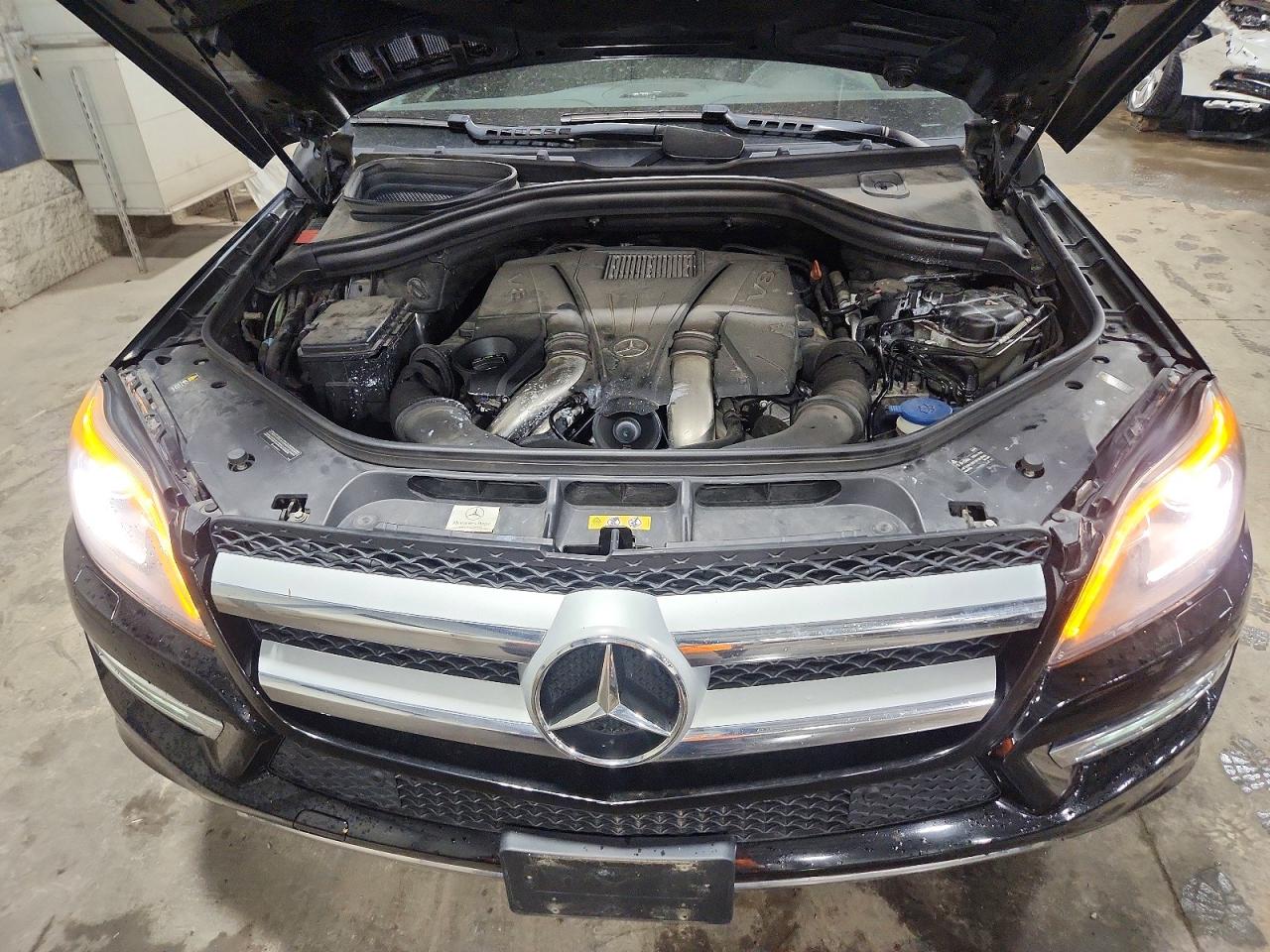 2014 Mercedes-benz Gl 450 4matic Black vin: 4JGDF7CE8EA276990
