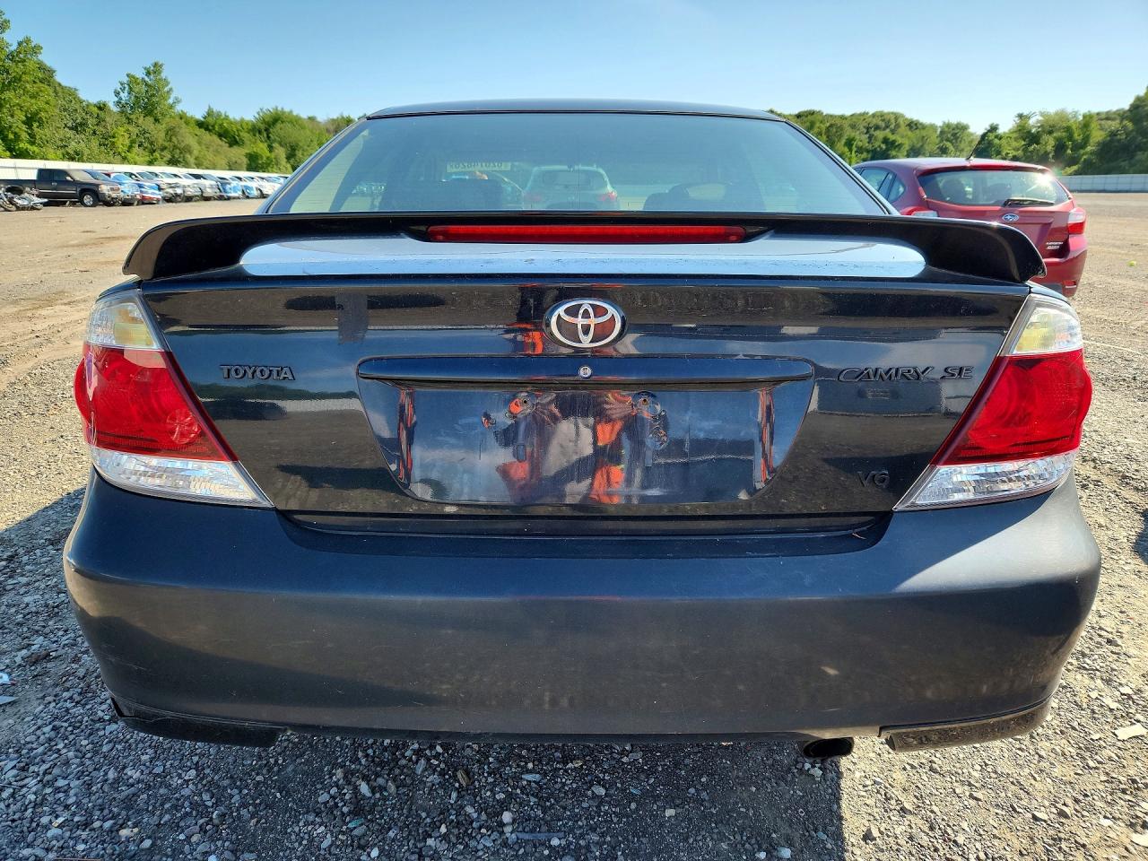 2005 Toyota Camry Se V6 Black vin: 4T1BA32K25U074733