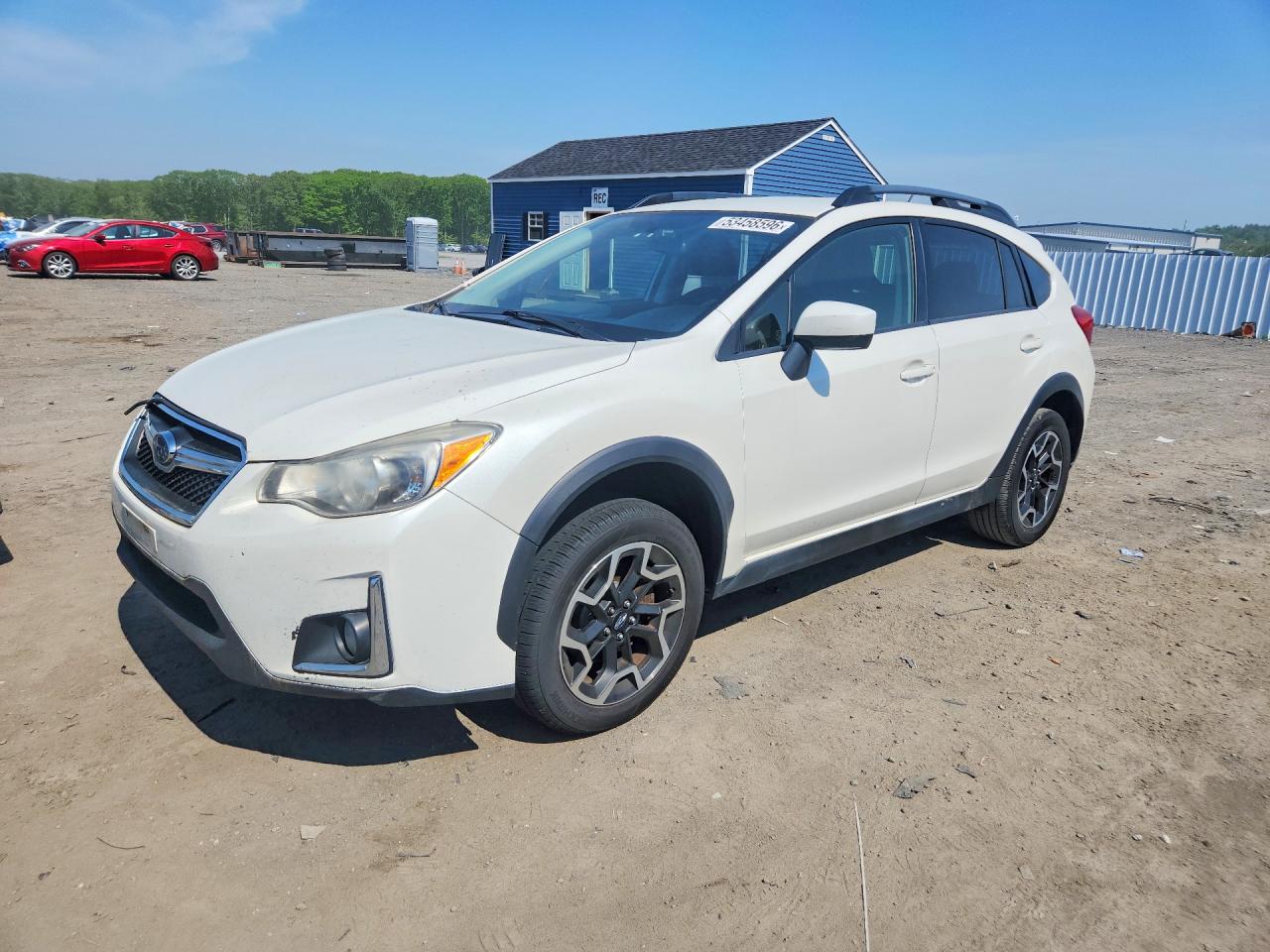 2017 Subaru Crosstrek Premium White vin: JF2GPABC6HH246864