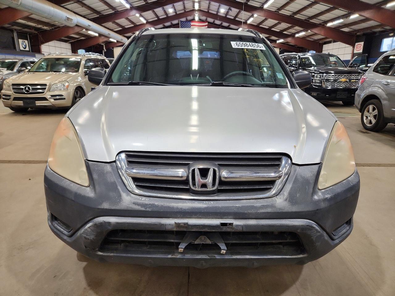 2002 Honda Cr-v Silver vin: JHLRD68422C021023