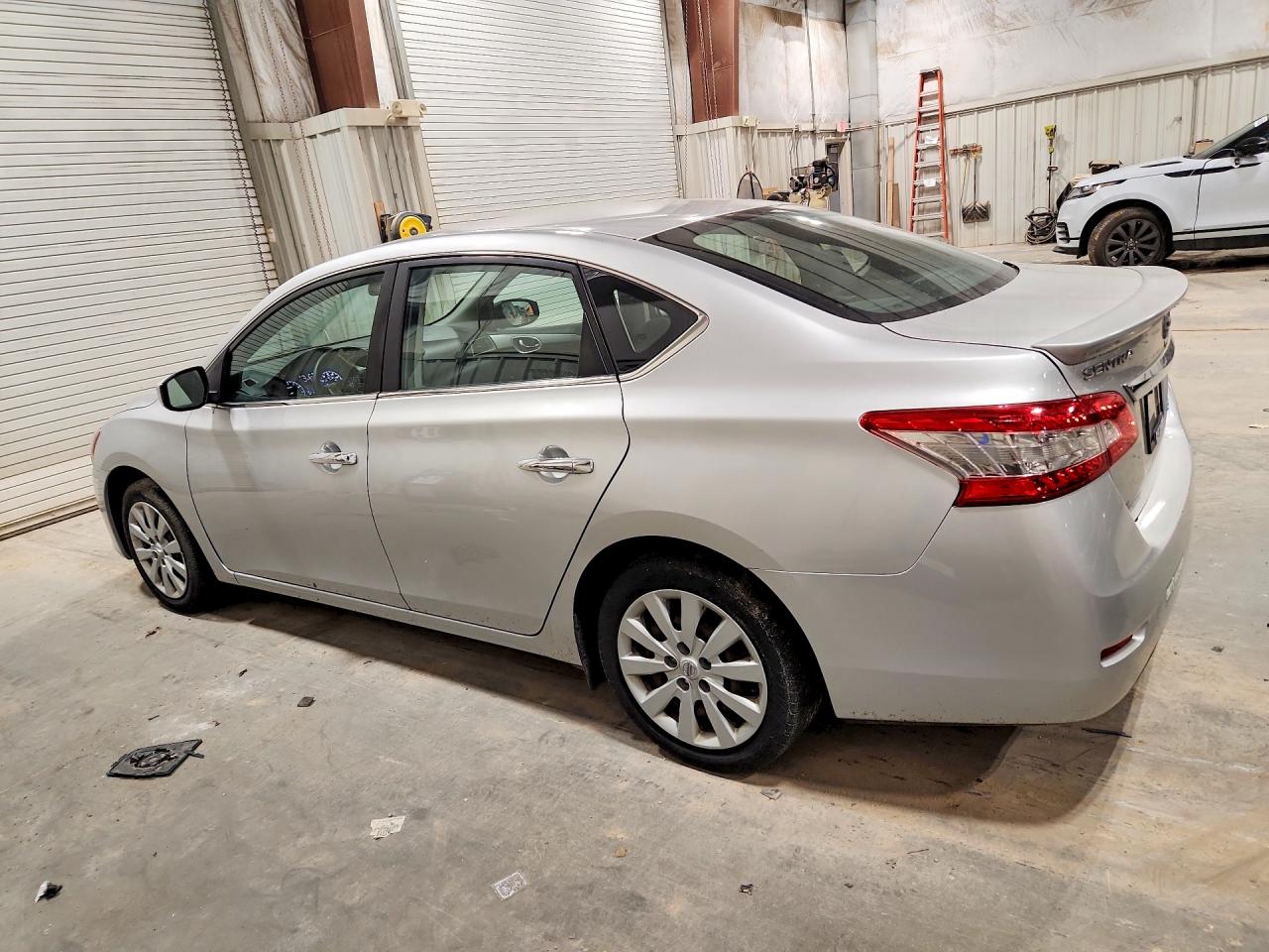 2014 Nissan Sentra Fe+ S Silver vin: 3N1AB7AP3EY249508