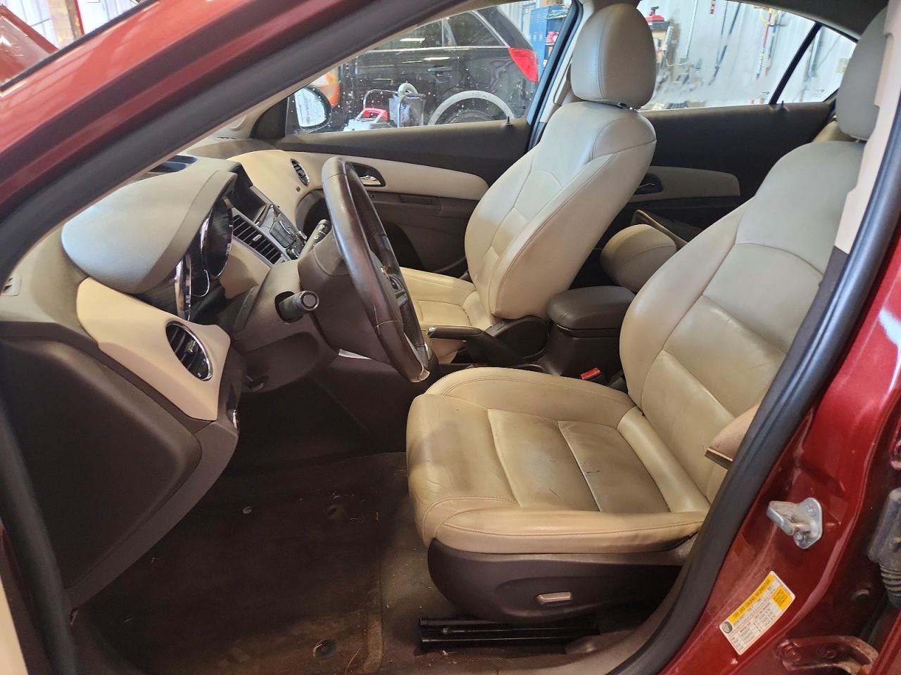 2012 Chevrolet Cruze Ltz Brown vin: 1G1PH5SC8C7249162