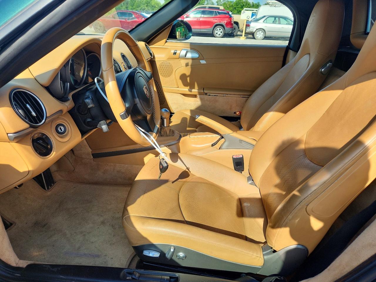 2011 Porsche Boxster Зеленый vin: WP0CA2A80BS710601