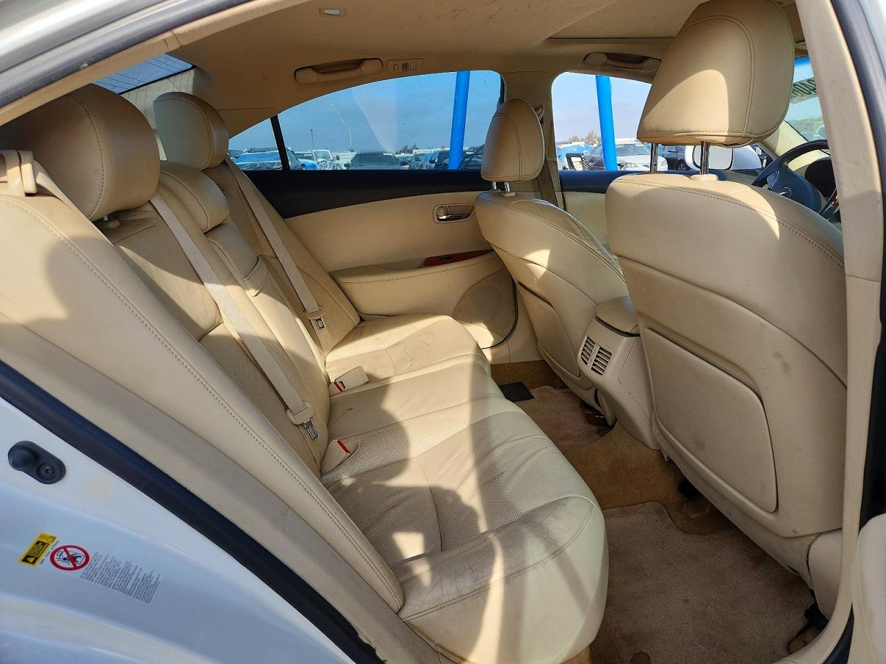 2011 Lexus Es 350 White vin: JTHBK1EG4B2421014